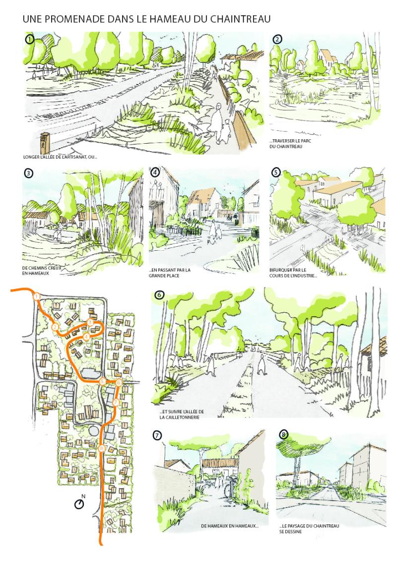 Requalification and creation of a residential district, 130 housing units – Mortagne-sur-Sèvre (85)