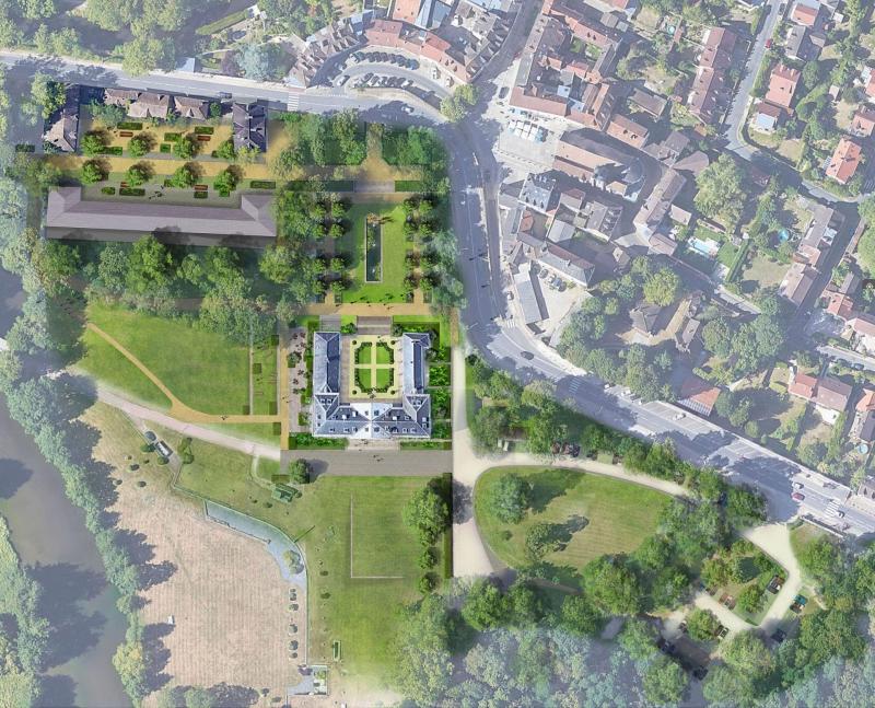 Revealing the heritage character of the place by recreating a harmony between nature and architecture - Campus HEC, Jouy-en-Josas (78)